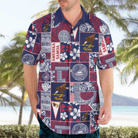 Manuia le Kerisimasi American Samoa Hawaiian Shirt Pacific Patchwork Xmas Vibes - Polynesian Pride