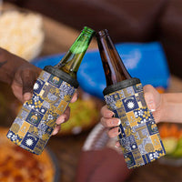 Ekamawir omo Nauru 4 in 1 Can Cooler Tumbler Pacific Patchwork Xmas Vibes - Polynesian Pride