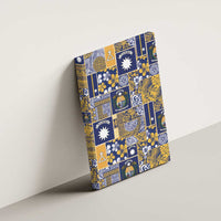 Ekamawir omo Nauru Canvas Wall Art Pacific Patchwork Xmas Vibes - Polynesian Pride