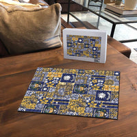 Ekamawir omo Nauru Puzzle Pacific Patchwork Xmas Vibes - Polynesian Pride