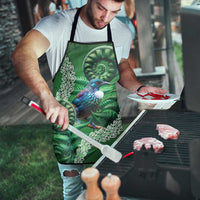 Tui Bird Koru Silver Fern Aotearoa Apron