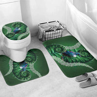 Tui Bird Koru Silver Fern Aotearoa Bathroom Set