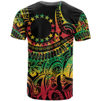 Cook Islands 15 Stars T Shirt Kuki Airani Polynesian Tribal Wave Tattoo