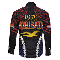 Kiribati 45th Anniversary Independence Day Family Matching Short Sleeve Bodycon Dress and Hawaiian Shirt Since 1979 LT9 - Polynesian Pride