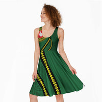 Manua Islands Polynesian Style Midi Dress - Polynesian Pride