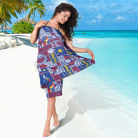 Filipino Maligayang Pasko Sarong Pacific Patchwork Xmas Vibes - Polynesian Pride