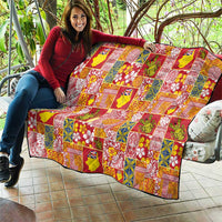 Niue Monuina e Kilisimasi Quilt Pacific Patchwork Xmas Vibes - Polynesian Pride