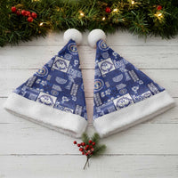 Northern Mariana Islands Magof Nochebuena Christmas Santa Hat Pacific Patchwork Xmas Vibes LT9 - Polynesian Pride