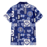Northern Mariana Islands Magof Nochebuena Family Matching Tank Maxi Dress and Hawaiian Shirt Pacific Patchwork Xmas Vibes LT9 - Polynesian Pride