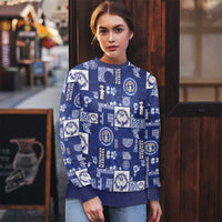 Northern Mariana Islands Magof Nochebuena Ugly Christmas Sweater Pacific Patchwork Xmas Vibes LT9 - Polynesian Pride