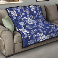 Northern Mariana Islands Magof Nochebuena Quilt Pacific Patchwork Xmas Vibes LT9 - Polynesian Pride