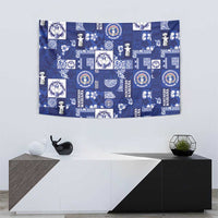 Northern Mariana Islands Magof Nochebuena Tapestry Pacific Patchwork Xmas Vibes LT9 - Polynesian Pride