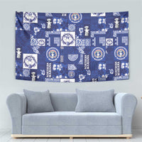 Northern Mariana Islands Magof Nochebuena Tapestry Pacific Patchwork Xmas Vibes LT9 - Polynesian Pride