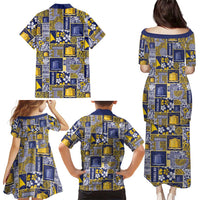 Tokelau Manuia te Kilihimahi Family Matching Puletasi and Hawaiian Shirt Pacific Patchwork Xmas Vibes - Polynesian Pride