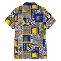 Tokelau Manuia te Kilihimahi Family Matching Tank Maxi Dress and Hawaiian Shirt Pacific Patchwork Xmas Vibes LT9 - Polynesian Pride