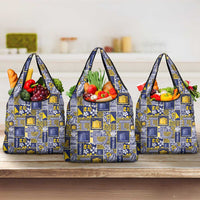 Tokelau Manuia te Kilihimahi Grocery Bag Pacific Patchwork Xmas Vibes - Polynesian Pride
