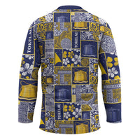 Tokelau Manuia te Kilihimahi Hockey Jersey Pacific Patchwork Xmas Vibes - Polynesian Pride