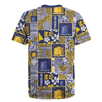 Tokelau Manuia te Kilihimahi Rugby Jersey Pacific Patchwork Xmas Vibes - Polynesian Pride