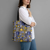Tokelau Manuia te Kilihimahi Tote Bag Pacific Patchwork Xmas Vibes - Polynesian Pride