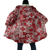 Wallis Et Futuna Kilisimasi Fiefia Cloak Pacific Patchwork Xmas Vibes - Polynesian Pride