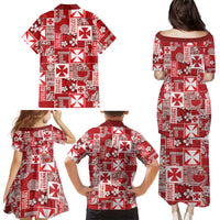 Wallis Et Futuna Kilisimasi Fiefia Family Matching Puletasi and Hawaiian Shirt Pacific Patchwork Xmas Vibes LT9 - Polynesian Pride