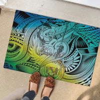 Personalised Aloha King Kamehameha Spirits Rubber Doormat Art Special