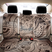 Personalised Aloha King Kamehameha Spirits Back Car Seat Cover Beige Special LT9 - Polynesian Pride