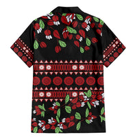 Fiji Masi Bula Tagimoucia Flowers Family Matching Mermaid Dress and Hawaiian Shirt LT9 - Polynesian Pride