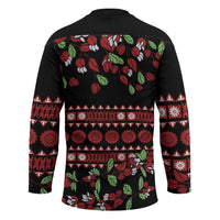 Fiji Masi Bula Tagimoucia Flowers Hockey Jersey - Polynesian Pride