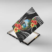 Hafa Adai Guam Canvas Wall Art Guahan Seal Chamorro Stones Tribal