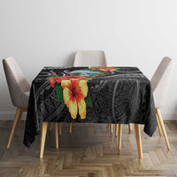 Hafa Adai Guam Tablecloth Guahan Seal Chamorro Stones Tribal