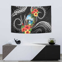 Hafa Adai Guam Tapestry Guahan Seal Chamorro Stones Tribal