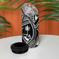 Hafa Adai Guam Inspired Tattoo 4 in 1 Can Cooler Tumbler