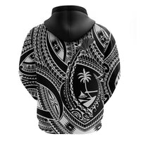 Hafa Adai Guam Inspired Tattoo Zip Hoodie
