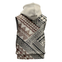 Niho Taniwha Kowhaiwhai Sleeveless Hoodie - Polynesian Pride