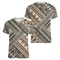 Niho Taniwha Kowhaiwhai Women V-Neck T-Shirt