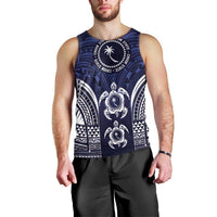 FSM Chuuk States Men Tank Top Micronesia Six 9 One Polynesian Tribal Pattern LT9 - Polynesian Pride