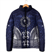 FSM Chuuk States Padded Jacket Micronesia Six 9 One Polynesian Tribal Pattern LT9 - Polynesian Pride