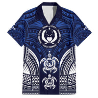 FSM Pohnpei States Family Matching Off Shoulder Short Dress and Hawaiian Shirt Micronesia Six 9 One Polynesian Tribal Pattern
