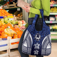 FSM Pohnpei States Grocery Bag Micronesia Six 9 One Polynesian Tribal Pattern