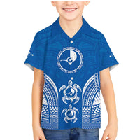 FSM Yap States Family Matching Mermaid Dress and Hawaiian Shirt Micronesia Six 9 One Polynesian Tribal Pattern