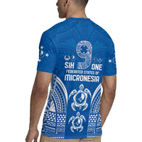 FSM Yap States Rugby Jersey Micronesia Six 9 One Polynesian Tribal Pattern LT9 - Polynesian Pride