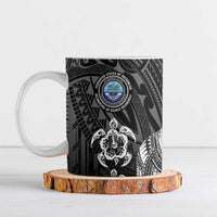 FSM Micronesia Six 9 One Ceramic Mug Polynesian Tribal Pattern LT9 Black - Polynesian Pride