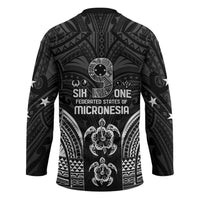 FSM Micronesia Six 9 One Hockey Jersey Polynesian Tribal Pattern - Polynesian Pride