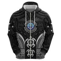 FSM Micronesia Six 9 One Hoodie Polynesian Tribal Pattern
