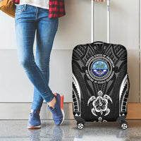 FSM Micronesia Six 9 One Luggage Cover Polynesian Tribal Pattern
