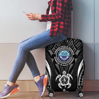FSM Micronesia Six 9 One Luggage Cover Polynesian Tribal Pattern