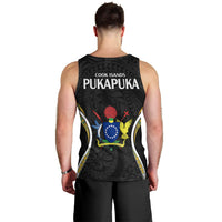 Polynesian Pride Pukapuka Island Men Tank Top Cook Islands Tribal Wave Style LT9 - Polynesian Pride