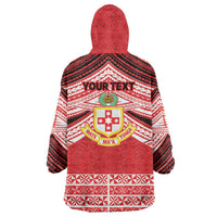 Personalised Kolisi Tonga College Atele Wearable Blanket Hoodie Polynesian Ngatu Tribal LT9 - Polynesian Pride