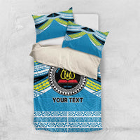Personalised Tonga Lavengamalie College Bedding Set Polynesian Ngatu Tribal